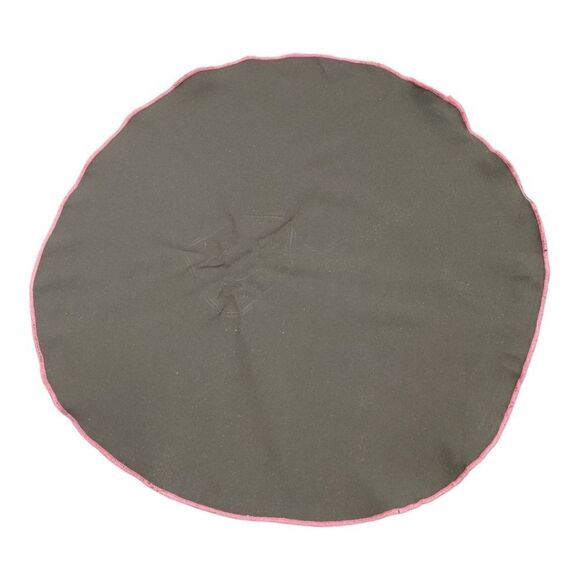 MEN'S ROUND HANKY POCKET SQUARE. - Picture 2 of 2